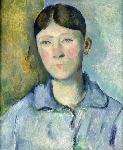 Portrait de Madame Cézanne, 1885-90 - Paul Cézanne